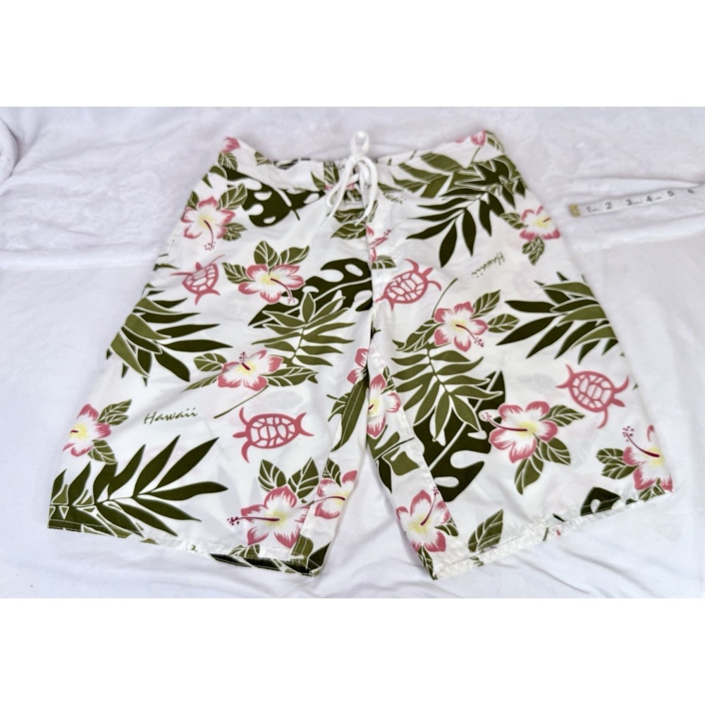 Steven Wears Hawaii Tropical Floral Sea Turtle Board Shorts Women's  Size 5
